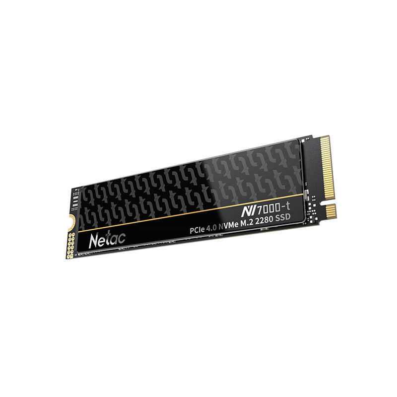 Netac NV7000-t M.2 2280 NVMe 1tb 2tb 4tb SSD (7400MB/s) 薄散熱鐵片 (NT01NV7000t-1T0-E4X/ NT01NV7000t-2T0-E4X)