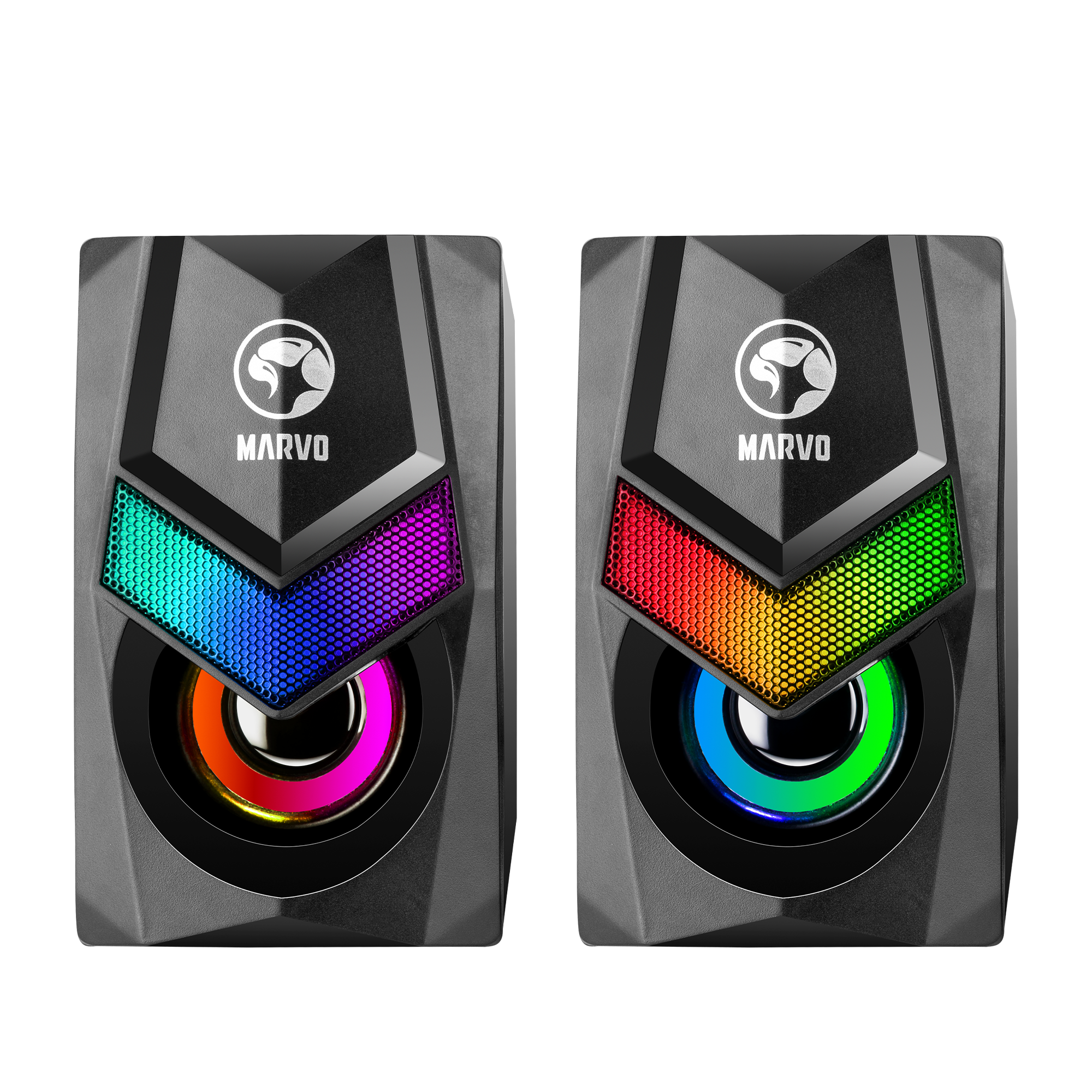 Marvo SG118 RGB Gaming Speaker 喇叭