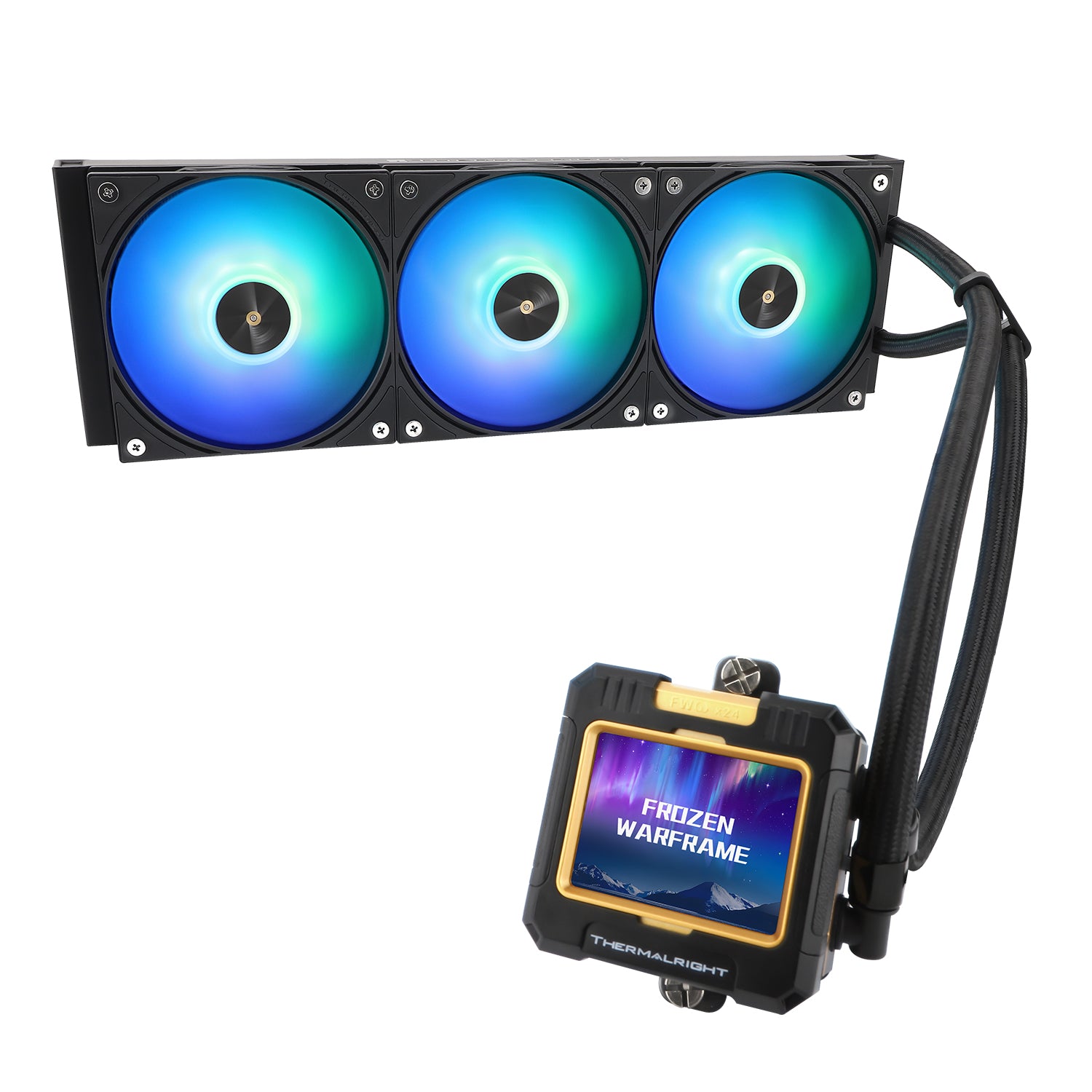 Thermalright Forzen Warframe 360 ARGB WaterCooler 水冷散熱器