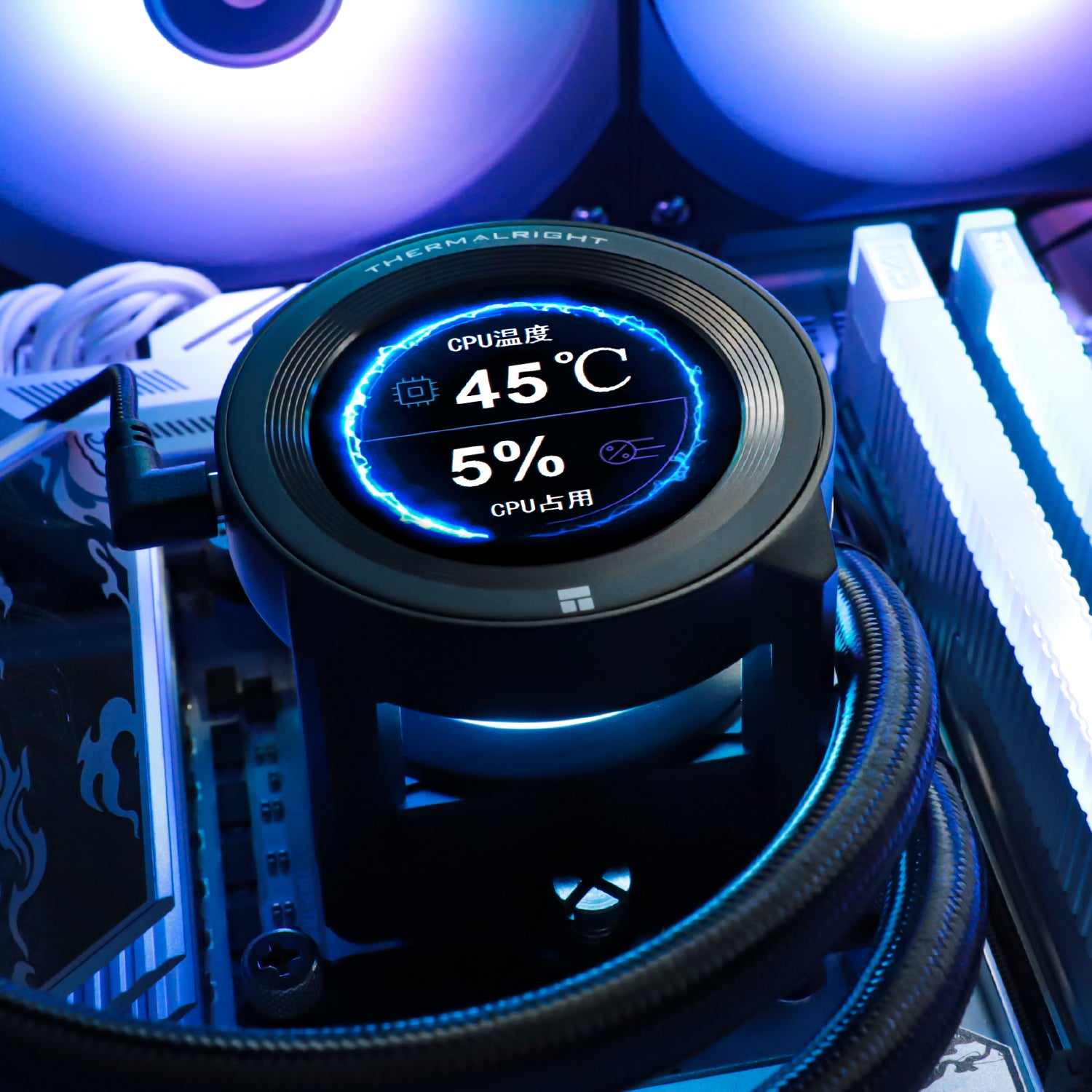Thermalright Core Vision 360 ARGB WaterCooler 水冷 (Black /White)