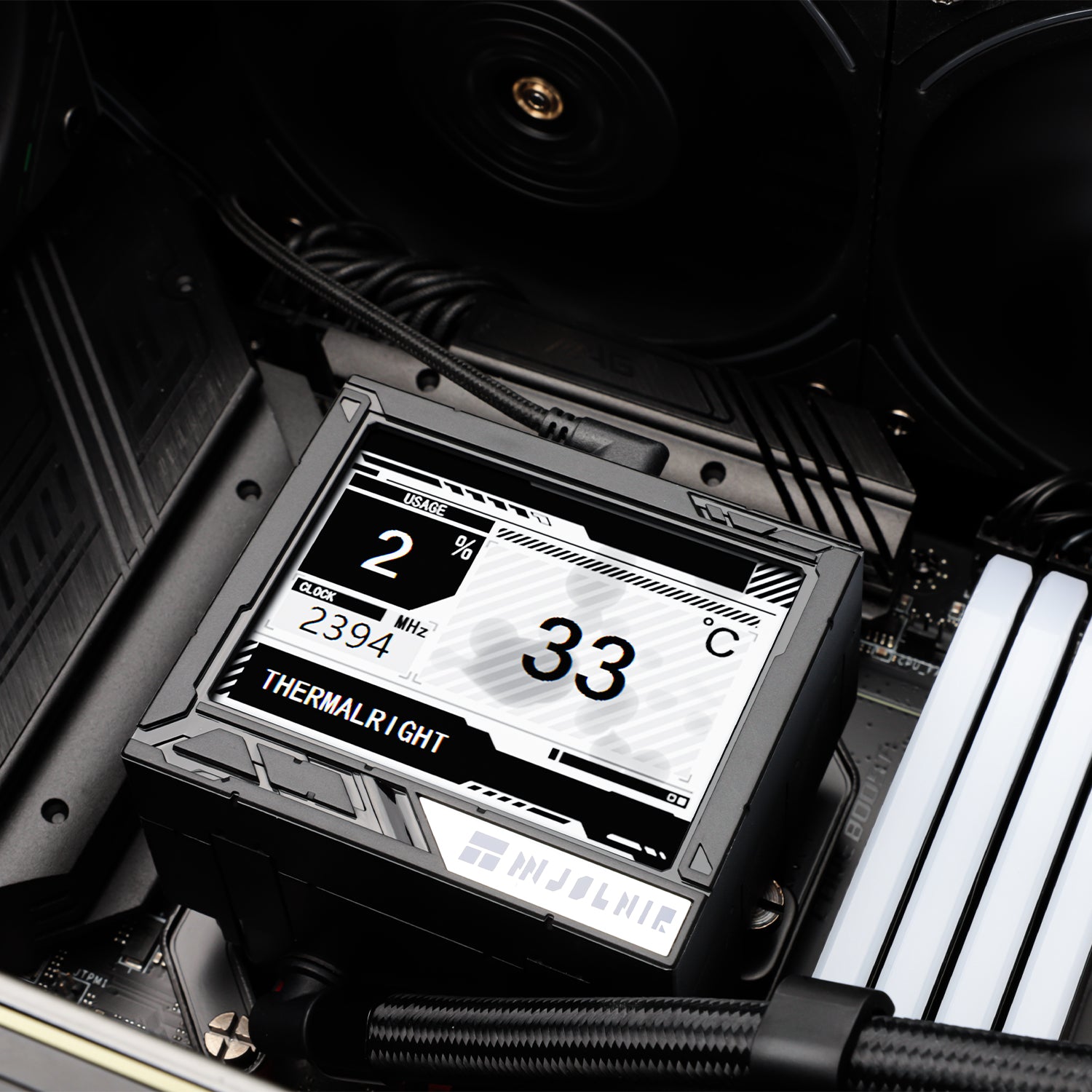 Thermalright Mjolnie Vision 360 ARGB WaterCooler 水冷散熱器