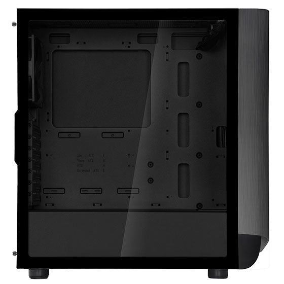 SilverStone SETA A1 鋁面板鋼製機身ATX (黑/銀/玫瑰金) ( SST-SEA1TB-G)
