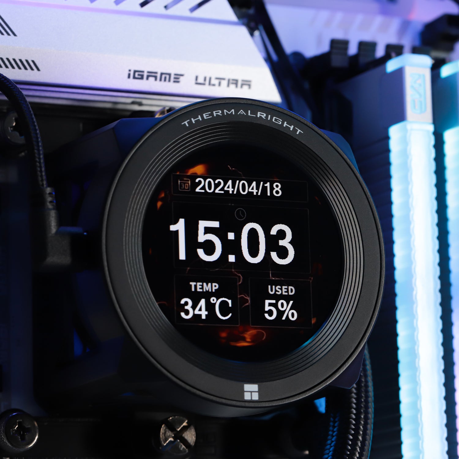 Thermalright Core Vision 360 ARGB WaterCooler 水冷 (Black /White)