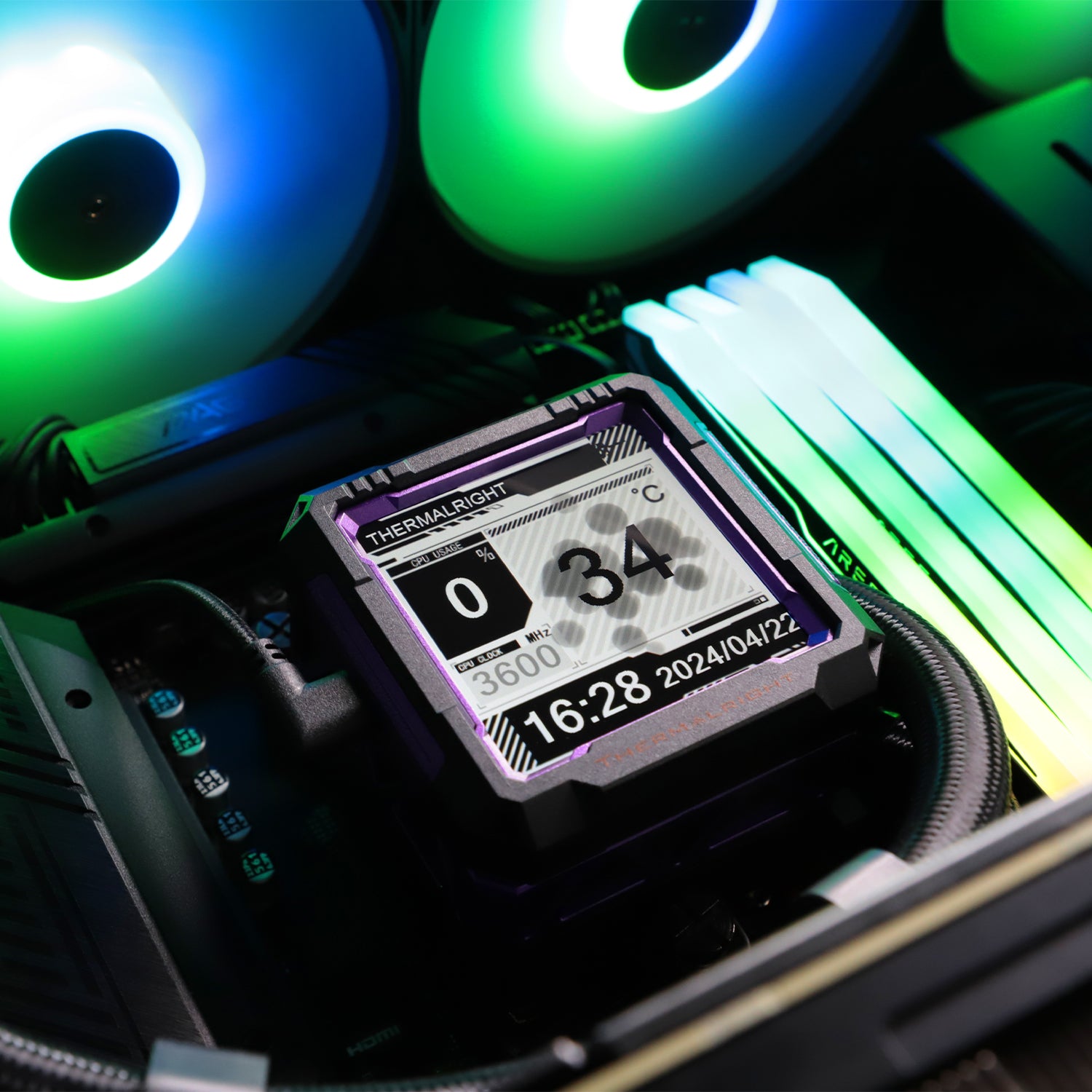 Thermalright Forzen Warframe Pro 360 ARGB WaterCooler 水冷散熱器