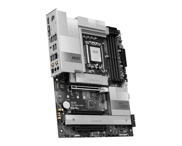 MSI 微星 PRO Z890-A WIFI ATX 白色主機板 (DDR5)
