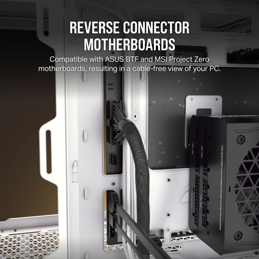 CORSAIR 6500D Airflow EATX 中塔機箱 強化玻璃 Dual Chamber