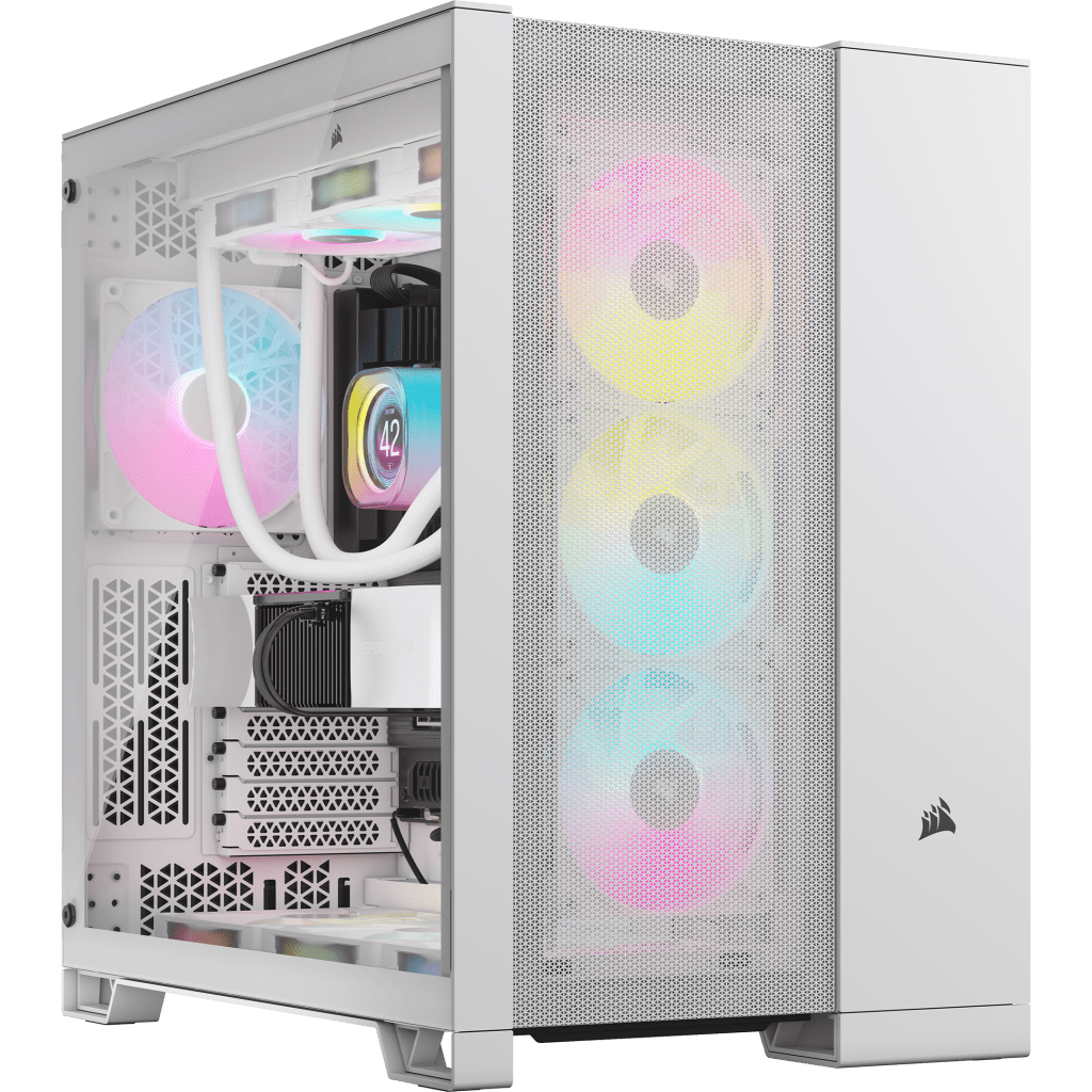 CORSAIR 6500D Airflow EATX 中塔機箱 強化玻璃 Dual Chamber