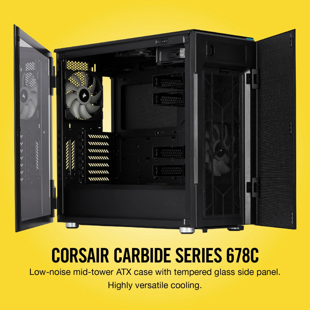 CORSAIR Carbide Series 678C EATX中塔靜音機箱