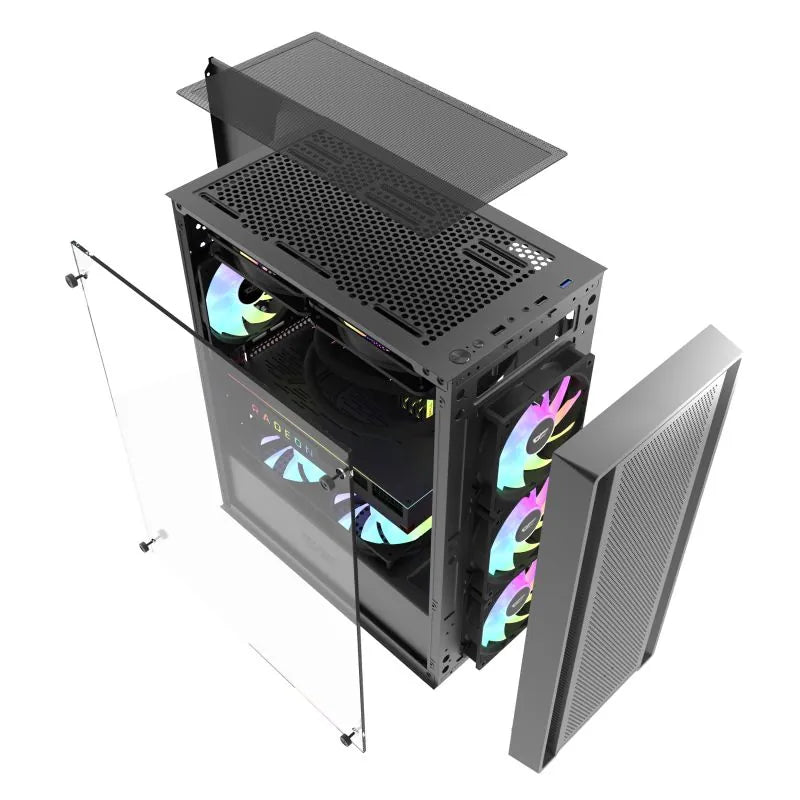 Darkflash DK353 MINI MATX 機箱 - Black 黑色