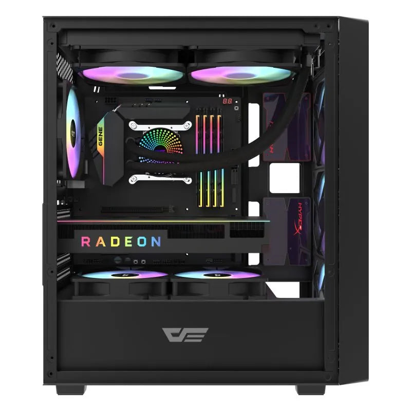 Darkflash DK353 MINI MATX 機箱 - Black 黑色