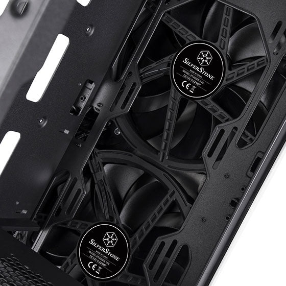 SilverStone SETA A1 鋁面板鋼製機身ATX (黑/銀/玫瑰金) ( SST-SEA1TB-G)