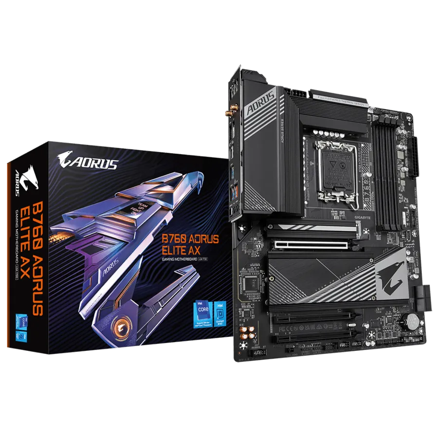 GIGABYTE 技嘉 B760 AORUS ELITE AX ATX 主機板 (DDR5)