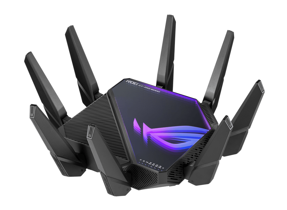 ASUS 華碩 ROG Rapture GT-AXE16000 四頻 WiFi 6E 電競路由器