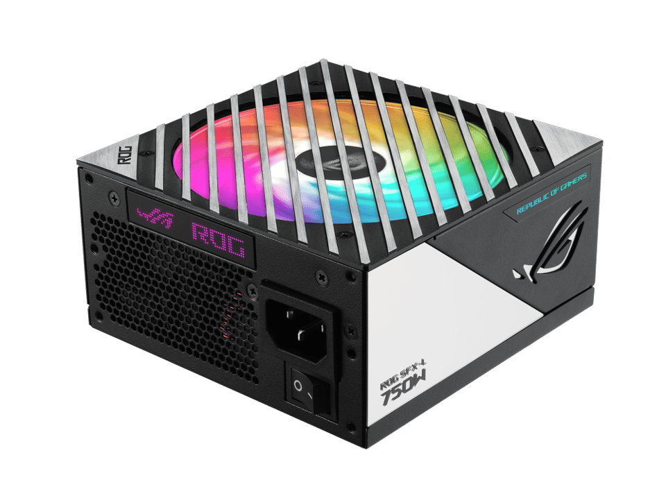 【父親節獻禮】ASUS ROG LOKI 750W 80Plus Platinum SFX-L 白金 全模組 ARGB 靜音 電源