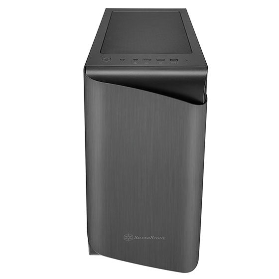 SilverStone SETA A1 鋁面板鋼製機身ATX (黑/銀/玫瑰金) ( SST-SEA1TB-G)