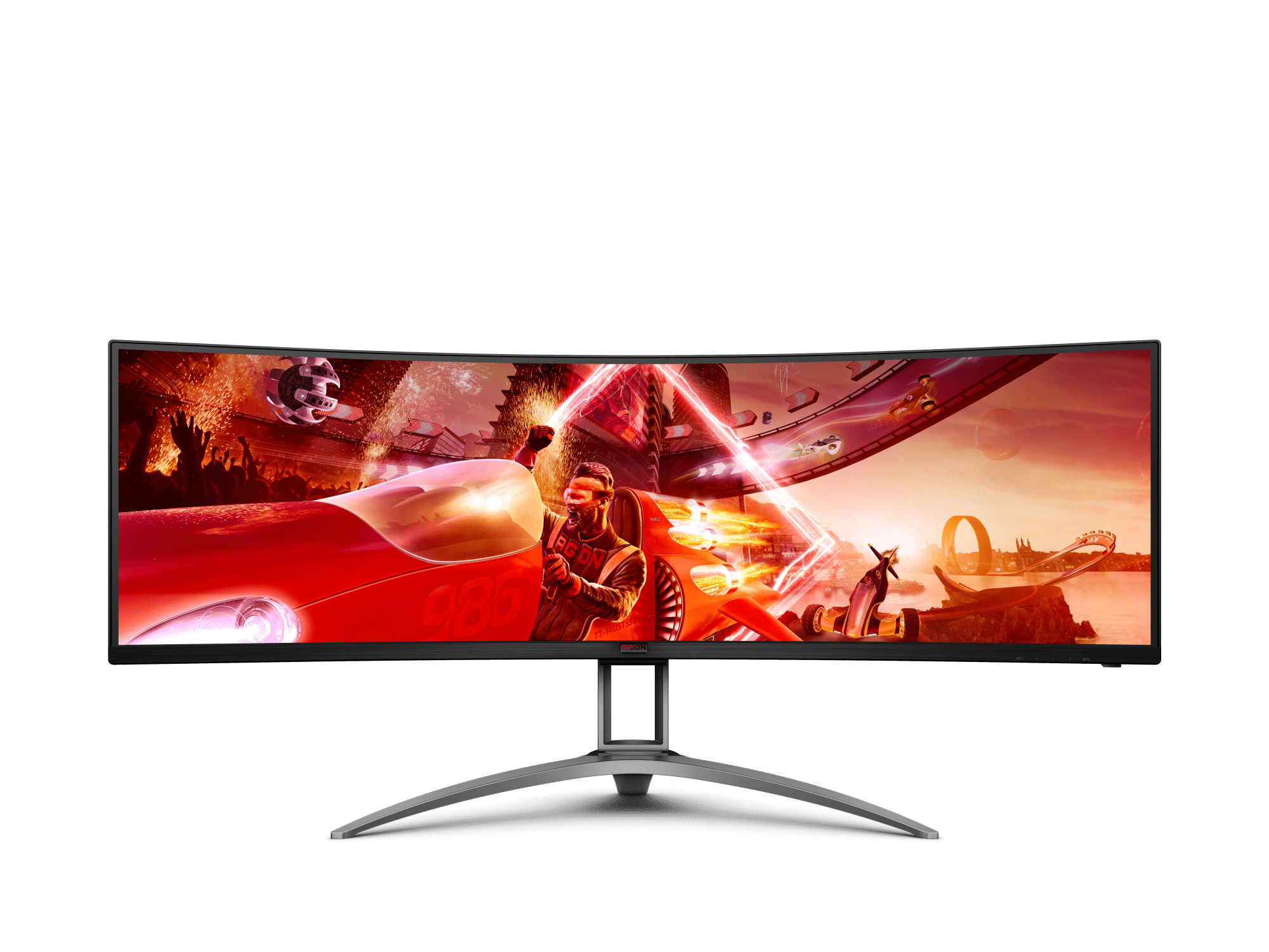 AOC AGON AG493UCX2 49" 5K QHD IPS 165Hz Curved Gaming Monitor 曲面電競螢幕 內置喇叭 USB-C HDR400 PIP PBP
