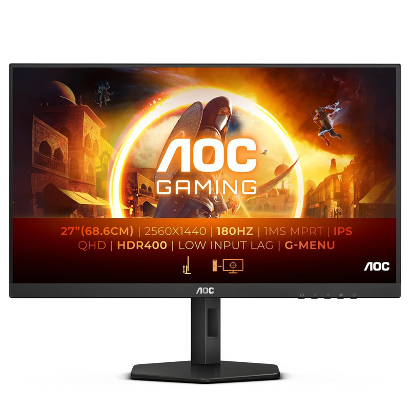 AOC Q27G4ZMonitor電競顯示器27QHD180HZIPS2560x1440卓越遊戲體驗與尖端科技
