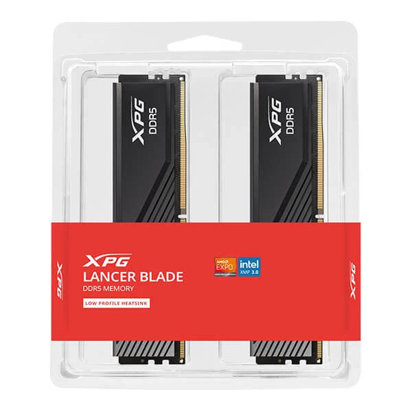 【父親節獻禮】ADATA XPG Lancer Blade DDR5 RAM 記憶體 KIT 32GB(16GBx2) 5600 / 6000MHz 黑/白