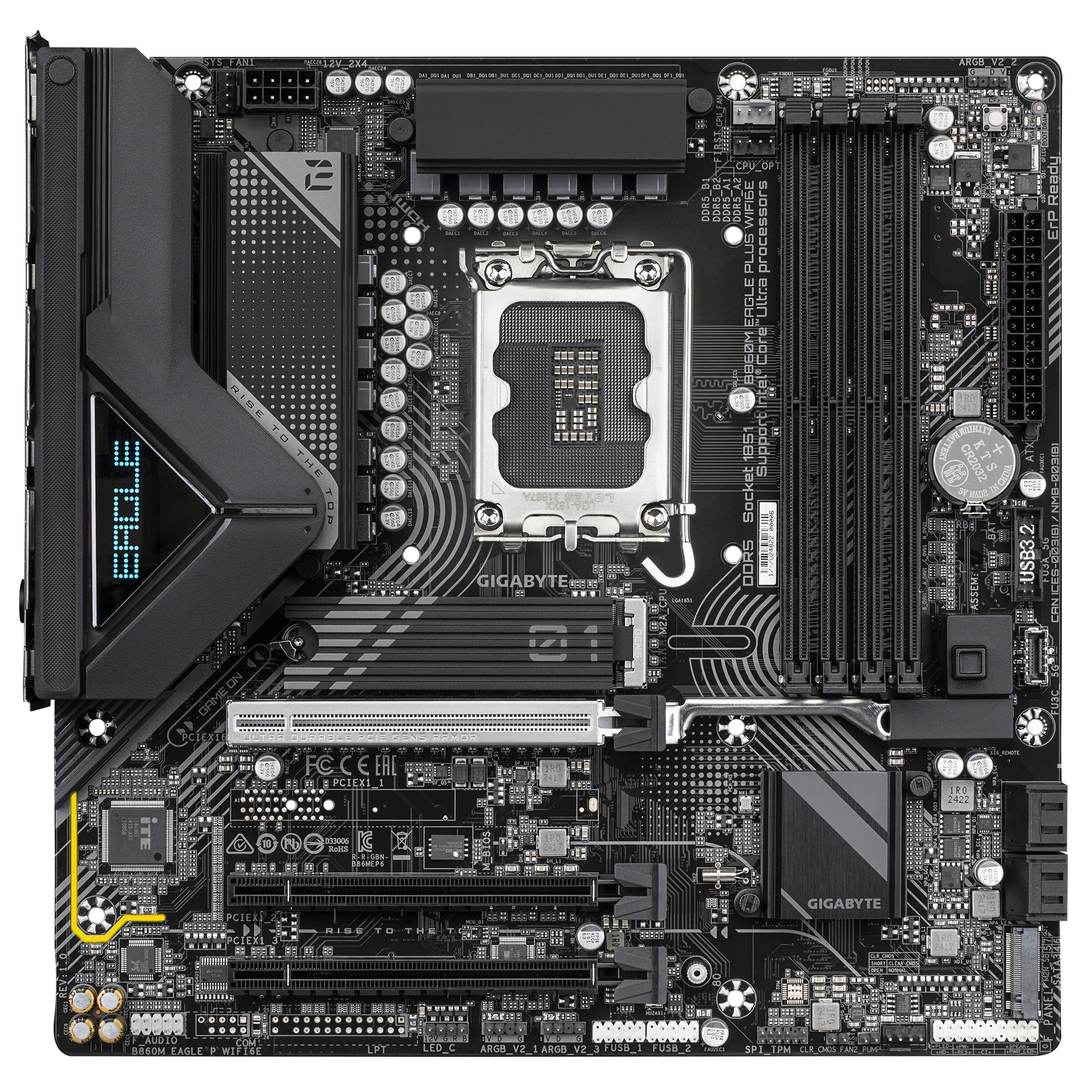 GIGABYTE 技嘉 B860M EAGLE PLUS WIFI6E MATX 主機板