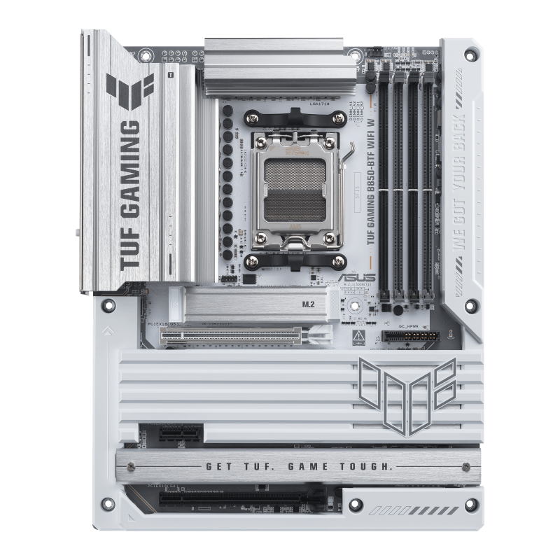 ASUS 華碩 TUF GAMING B850-BTF WIFI W ATX 白色背插主機板 (DDR5)