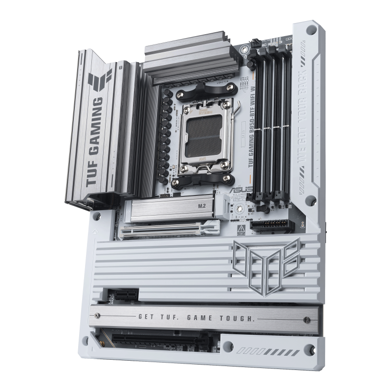 ASUS 華碩 TUF GAMING B850-BTF WIFI W ATX 白色背插主機板 (DDR5)