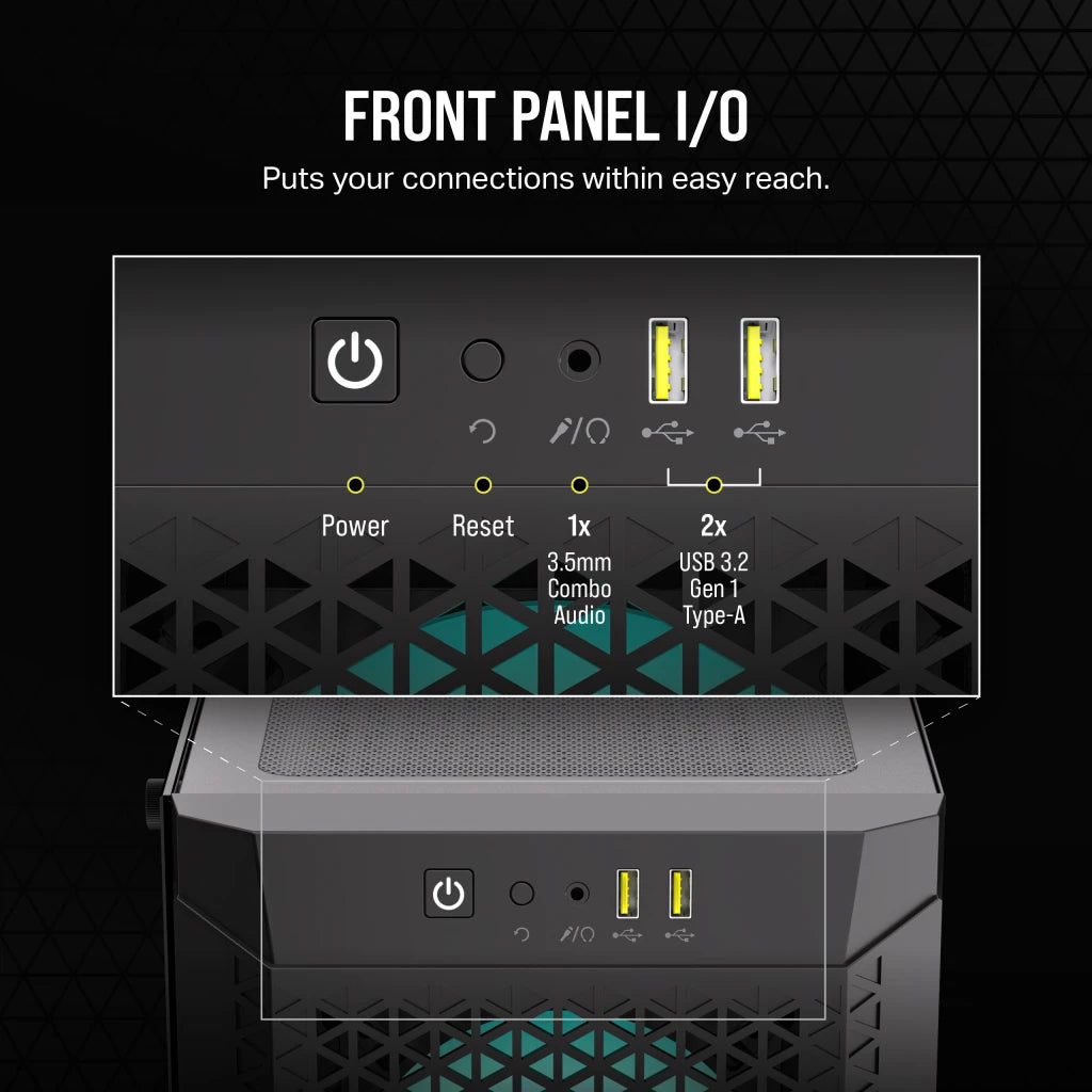 CORSAIR 480T RGB Airflow ATX 中塔機箱 強化玻璃