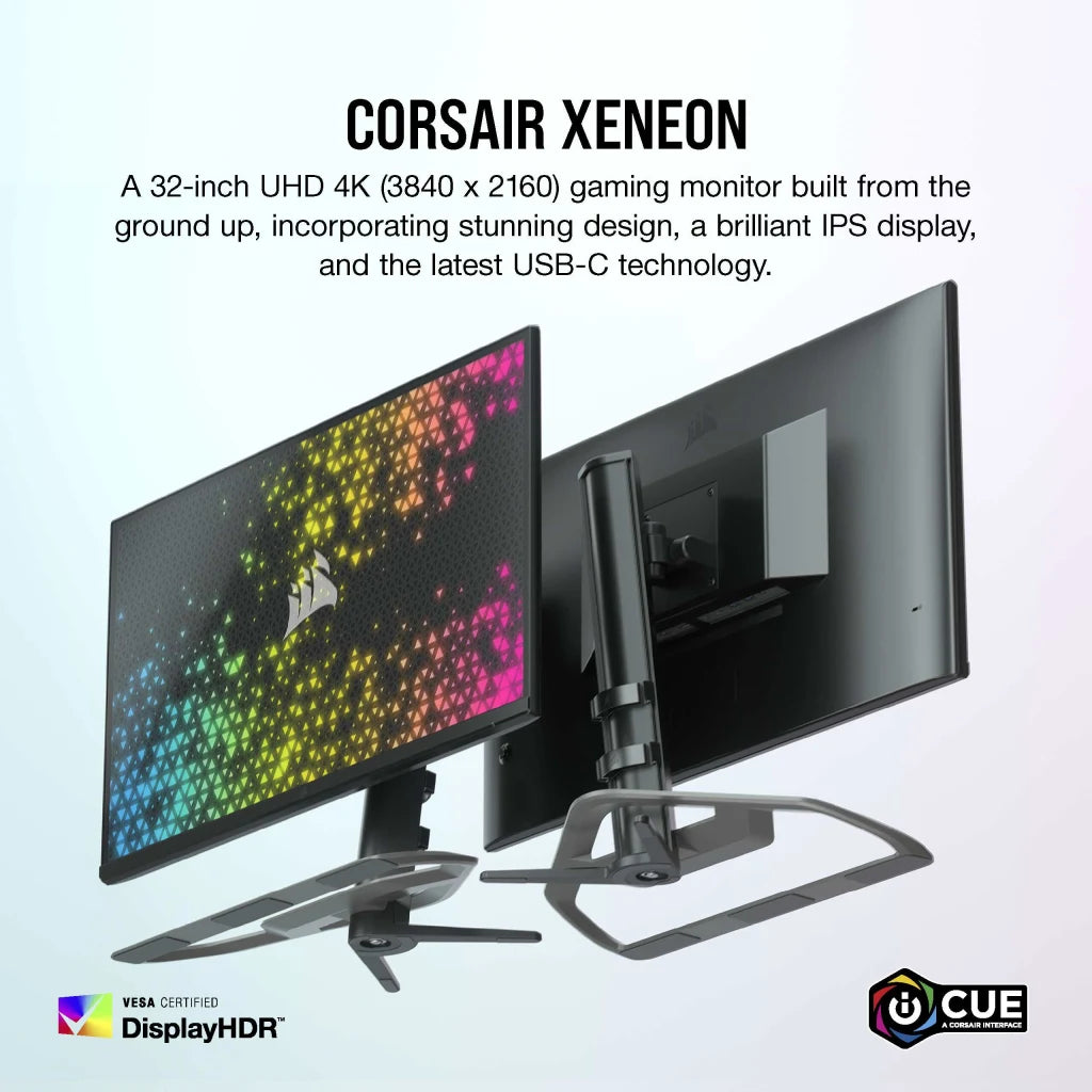 Corsair XENEON 32UHD144 平面電競顯示器 32" 4K 144Hz IPS 1ms