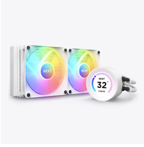 NZXT Kraken Elite 240mm RGB AIO Dsplay 水冷散熱器 (White Edition)
