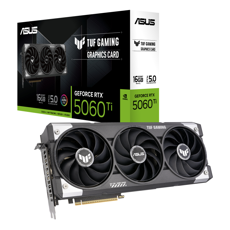 ASUS 華碩 Tuf Gaming GeForce RTX 5060 Ti 顯示卡 16GB GDDR7 OC