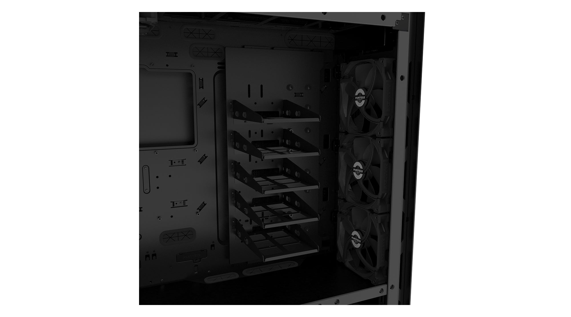 (附送5把風扇)Phanteks ENTHOO ELITE Tempered Glass E-ATX CASE 旗艦電競機箱 (PH-ES916E)