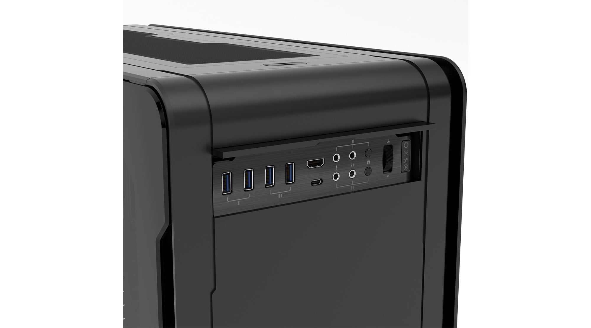 (附送5把風扇)Phanteks ENTHOO ELITE Tempered Glass E-ATX CASE 旗艦電競機箱 (PH-ES916E)