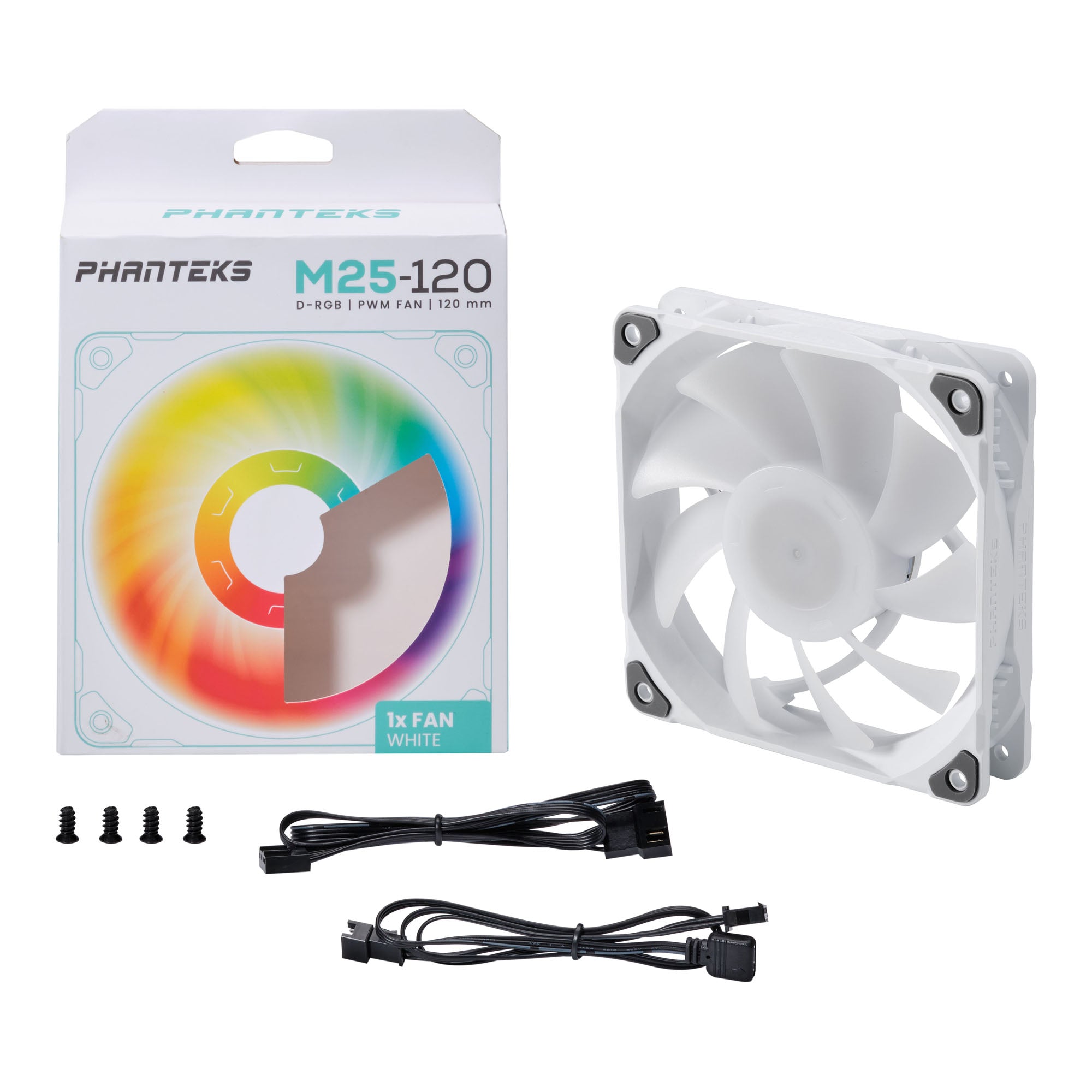 Phanteks M25-120 PWM DRGB Case Fan 機箱風扇 5年保養