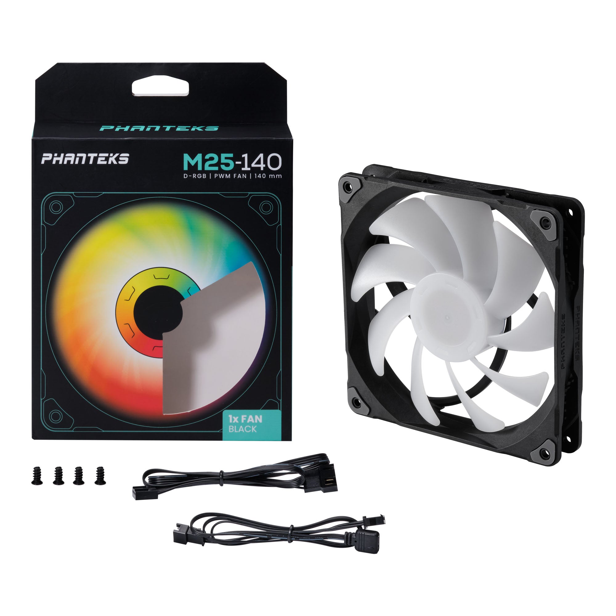 Phanteks M25-140 PWM DRGB Case Fan 機箱風扇 5年保養