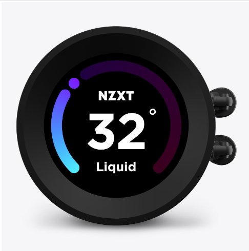 (倒數優惠)NZXT Kraken Elite 240mm RGB AIO Dsplay 水冷散熱器