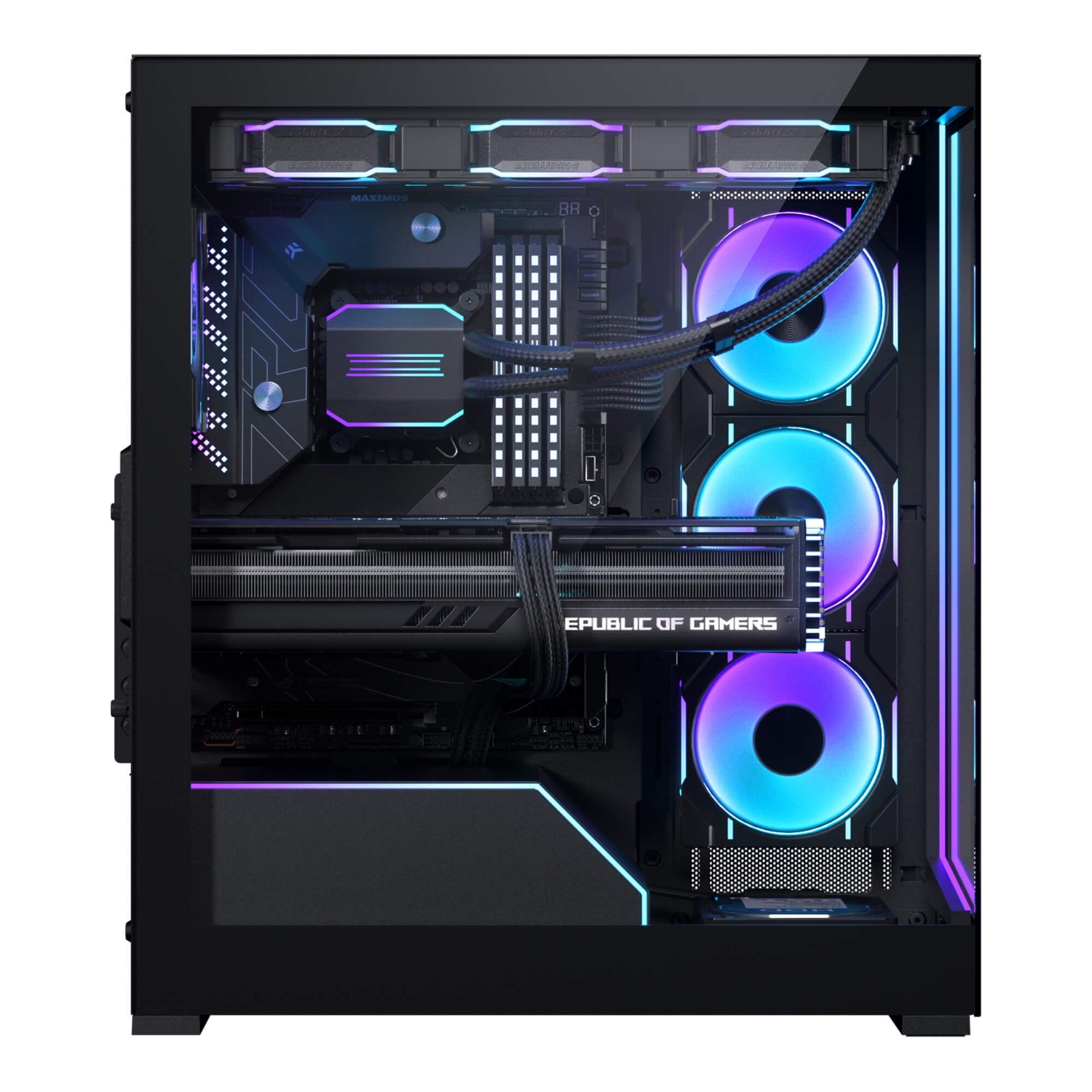 Phanteks NV5S  ATX Mid Tower Case 機箱(黑/白) (PH-NV523S)