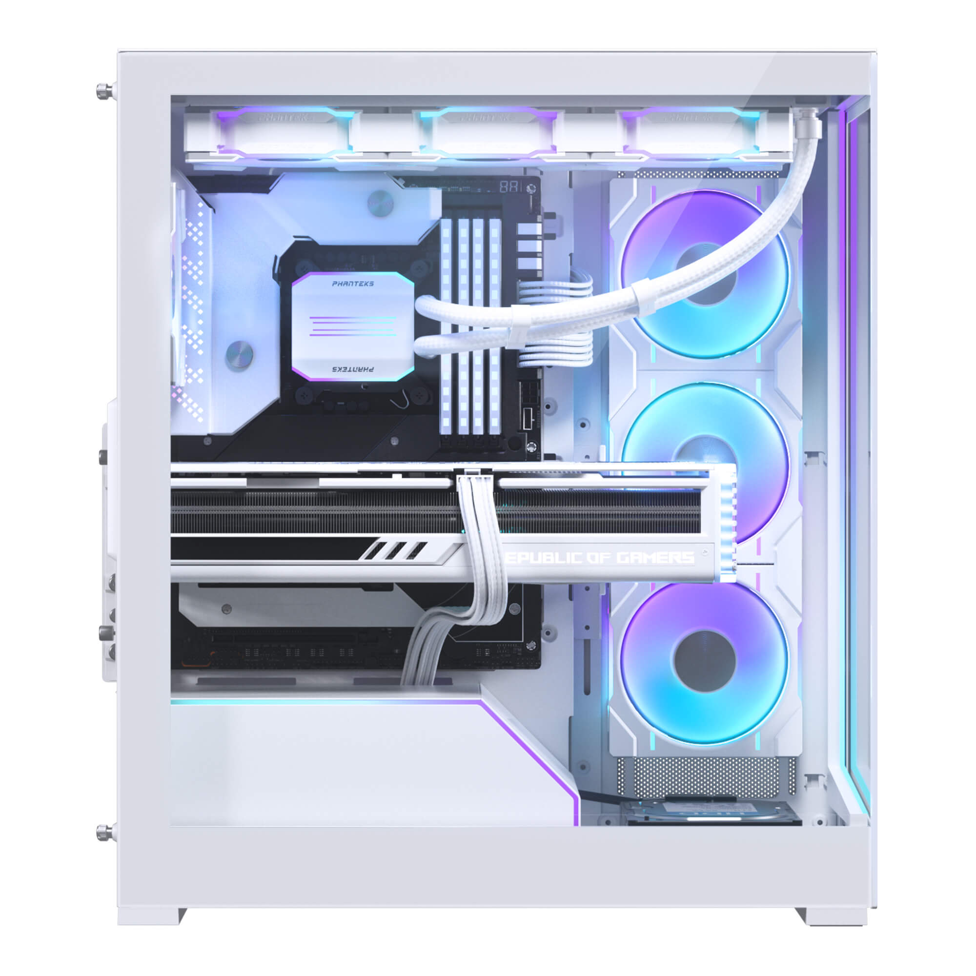 Phanteks NV5S  ATX Mid Tower Case 機箱(黑/白) (PH-NV523S)