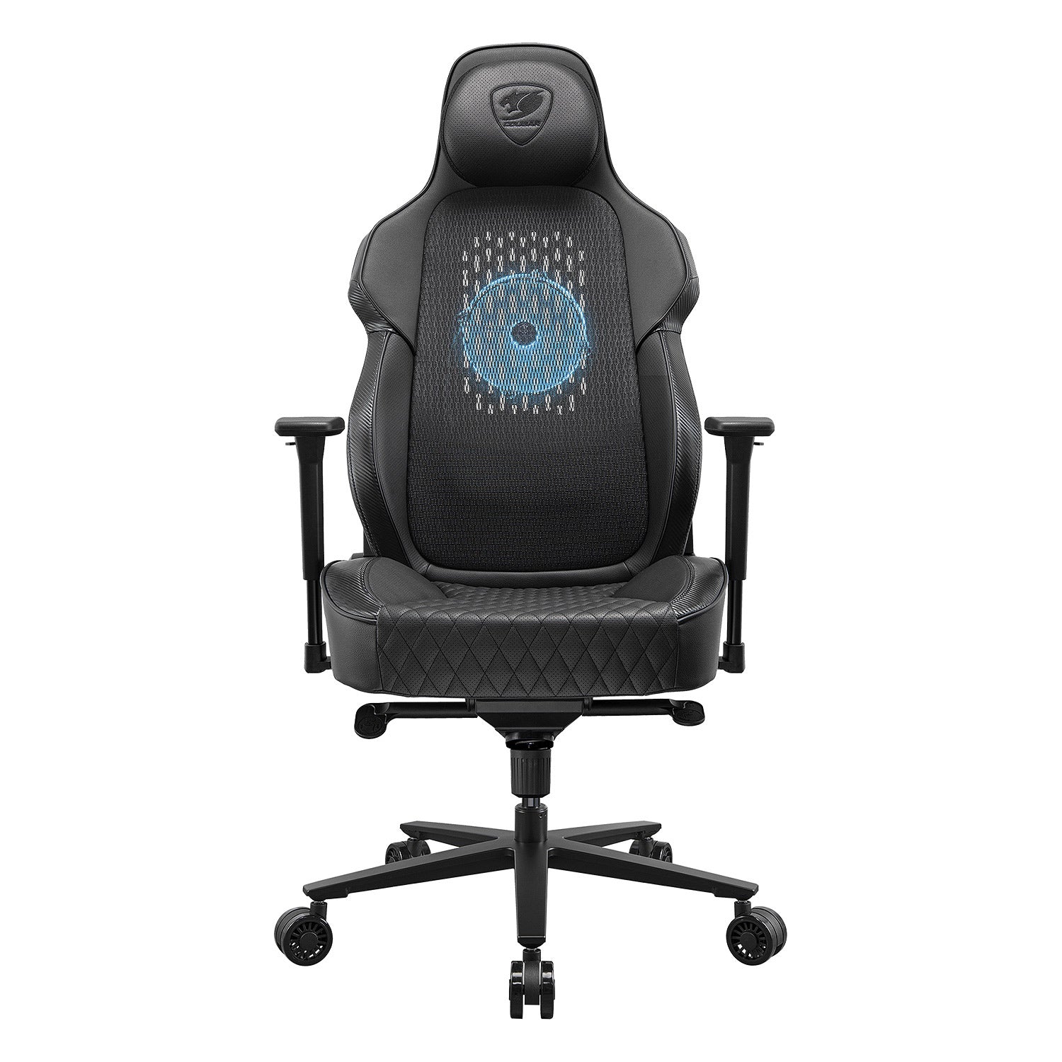 Cougar NXSYS AERO 黑色\橙黑色  ARGB 散熱風扇 電競椅