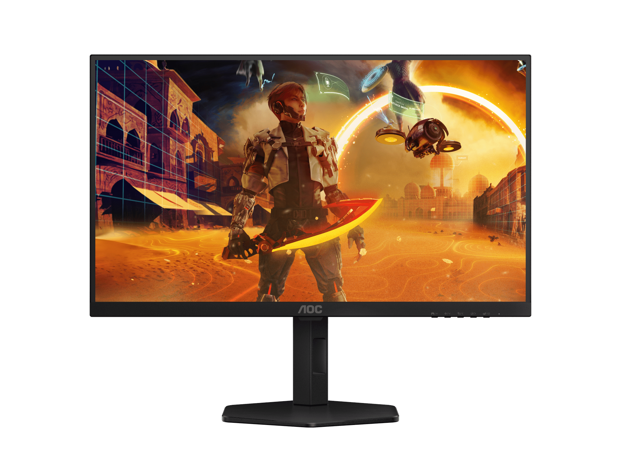 AOCQ27G4XYMonitor電競 顯示器27HDR10 180HZ全新Fast VA