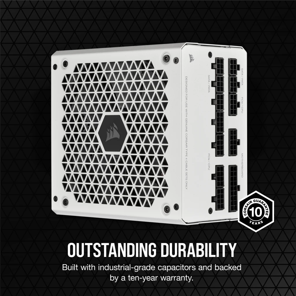 CORSAIR RM850X 850W 80Plus Gold Fully Modular 金牌 全模組 主機電源 白色