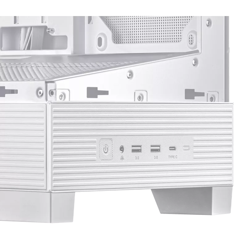 【支援背插底板】ASUS 華碩 A31 ATX 機箱 - Black/White 黑 / 白色