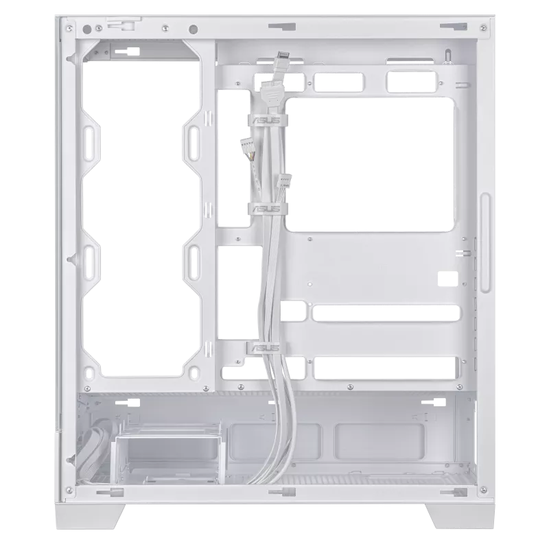【支援背插底板】ASUS 華碩 A31 ATX 機箱 - Black/White 黑 / 白色