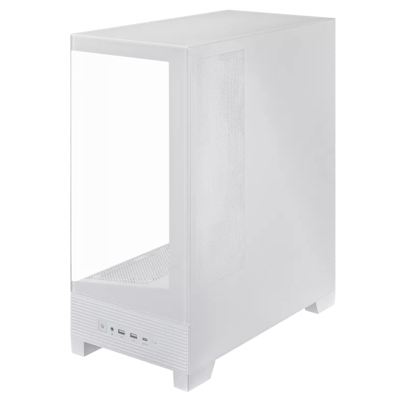 【支援背插底板】ASUS 華碩 A31 ATX 機箱 - Black/White 黑 / 白色