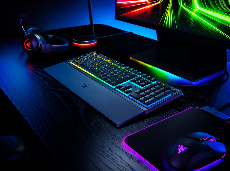 Razer Ornata V3  機械式薄膜短軸 RGB 鍵盤 TENKEYLESS/FULLSIZE