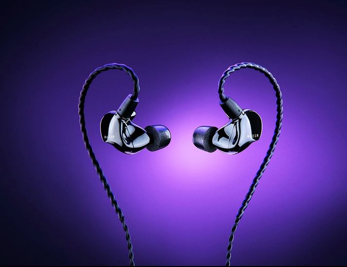 Razer Moray - Ergonomic In-ear Monitor for All-day Streaming  適合全天直播的人體工學設計入耳式監聽耳機