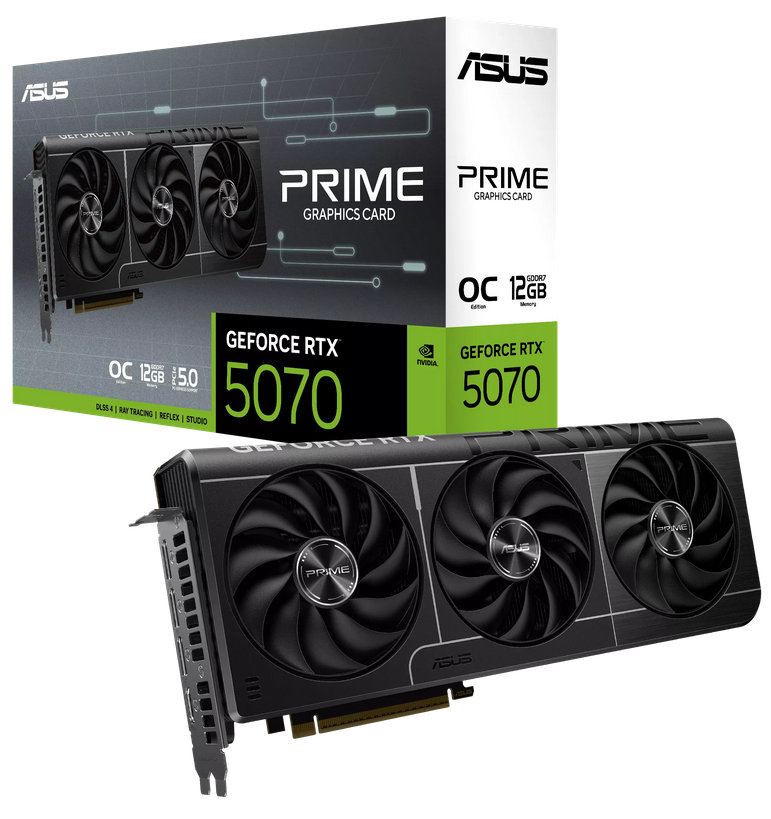 ASUS 華碩 PRIME GeForce RTX 5070 OC 12GB GDDR7 顯示卡
