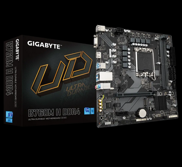 GIGABYTE 技嘉 B760M H Micro-ATX 主機板 (DDR4)