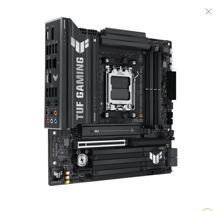 ASUS 華碩 TUF GAMING B850M-PLUS WIFI MATX 主機底板