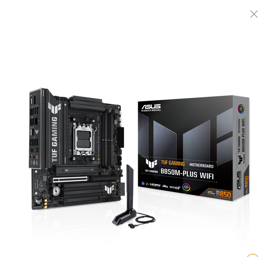 ASUS 華碩 TUF GAMING B850M-PLUS WIFI MATX 主機底板