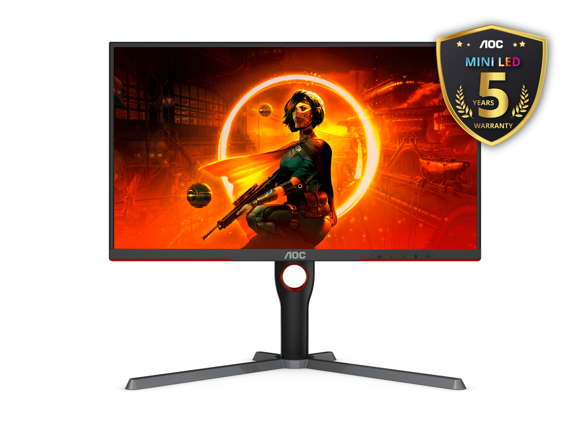 AOCU27G3XM Monitor 電競顯示器274K Mini-LED Gaming 160hzMini-LED