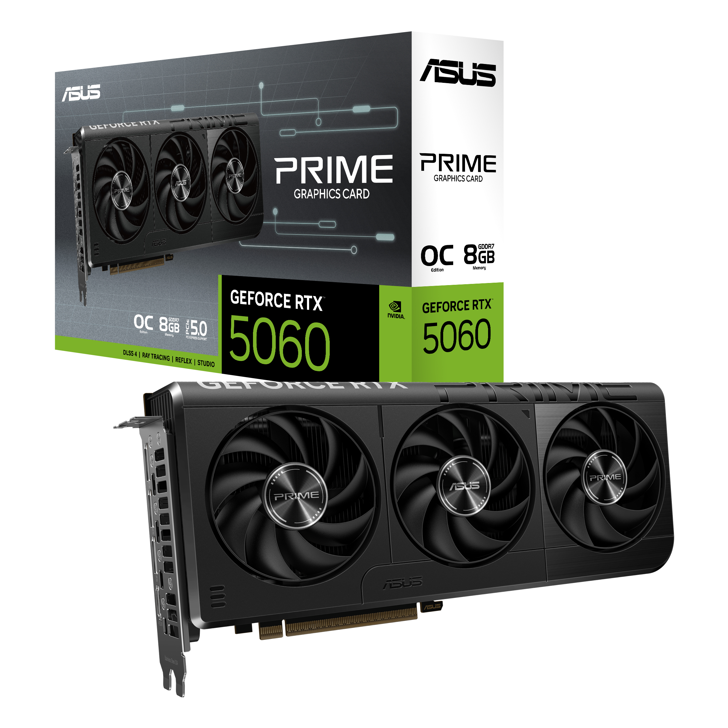 ASUS 華碩 Prime GeForce RTX 5060 顯示卡 8GB GDDR7 OC